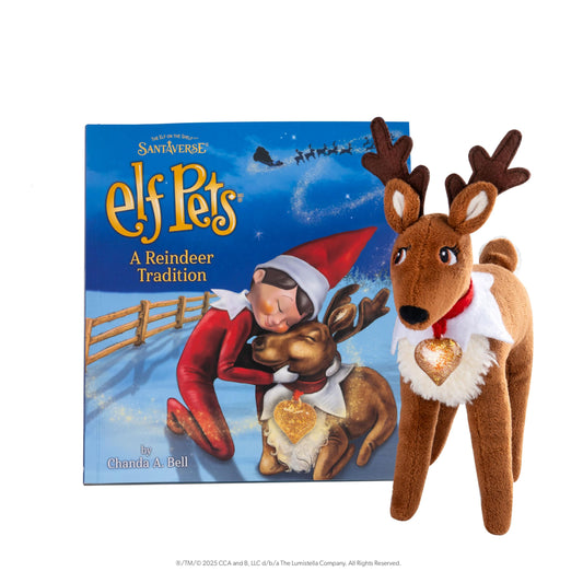 Elf Pets: a Reindeer Tradition – Includes Reindeer Plush and Storybook