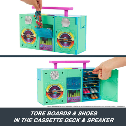 Hot Wheels Skate Boombox Skate Park Playset