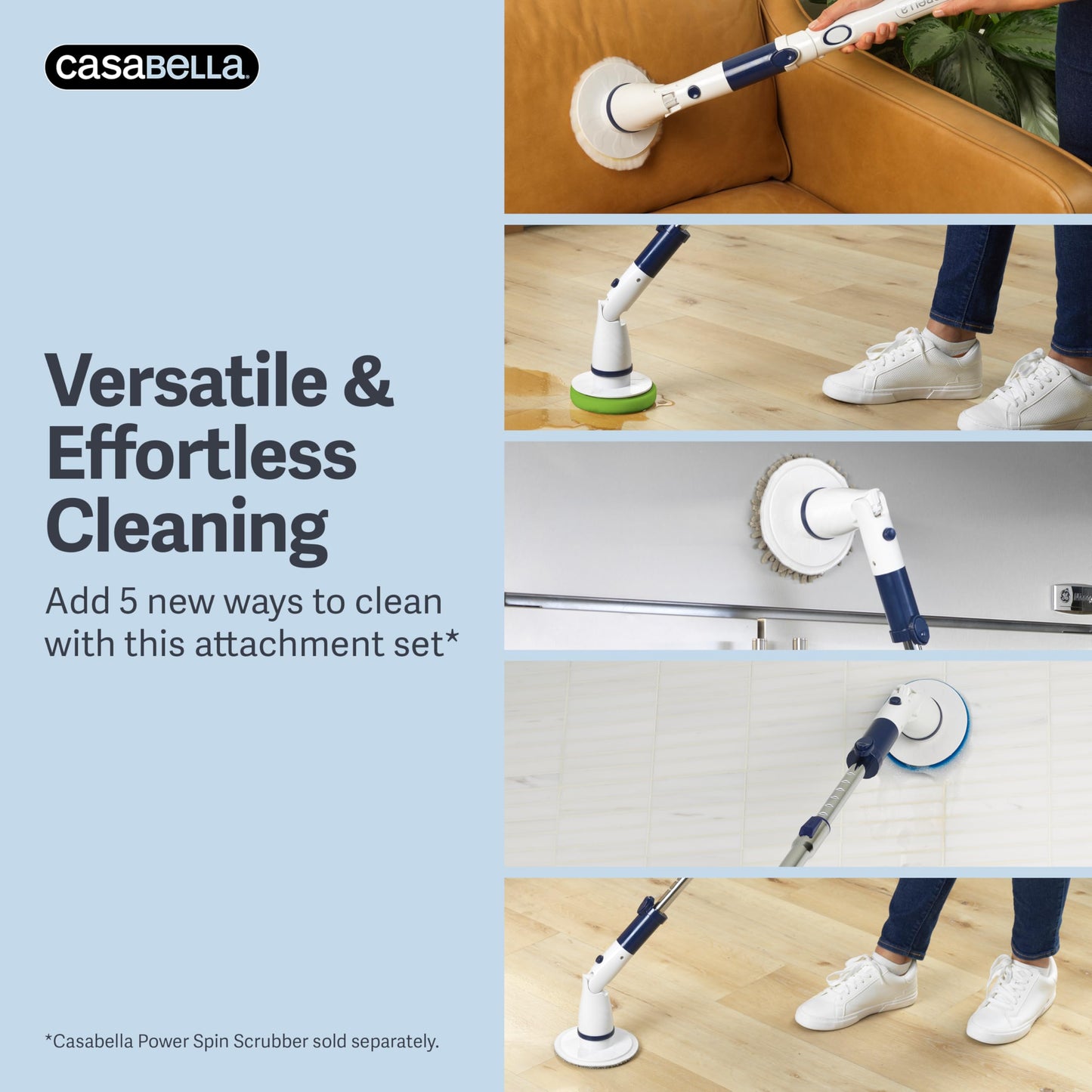 Casabella Power Spin Attachment Set (Damaged Box)