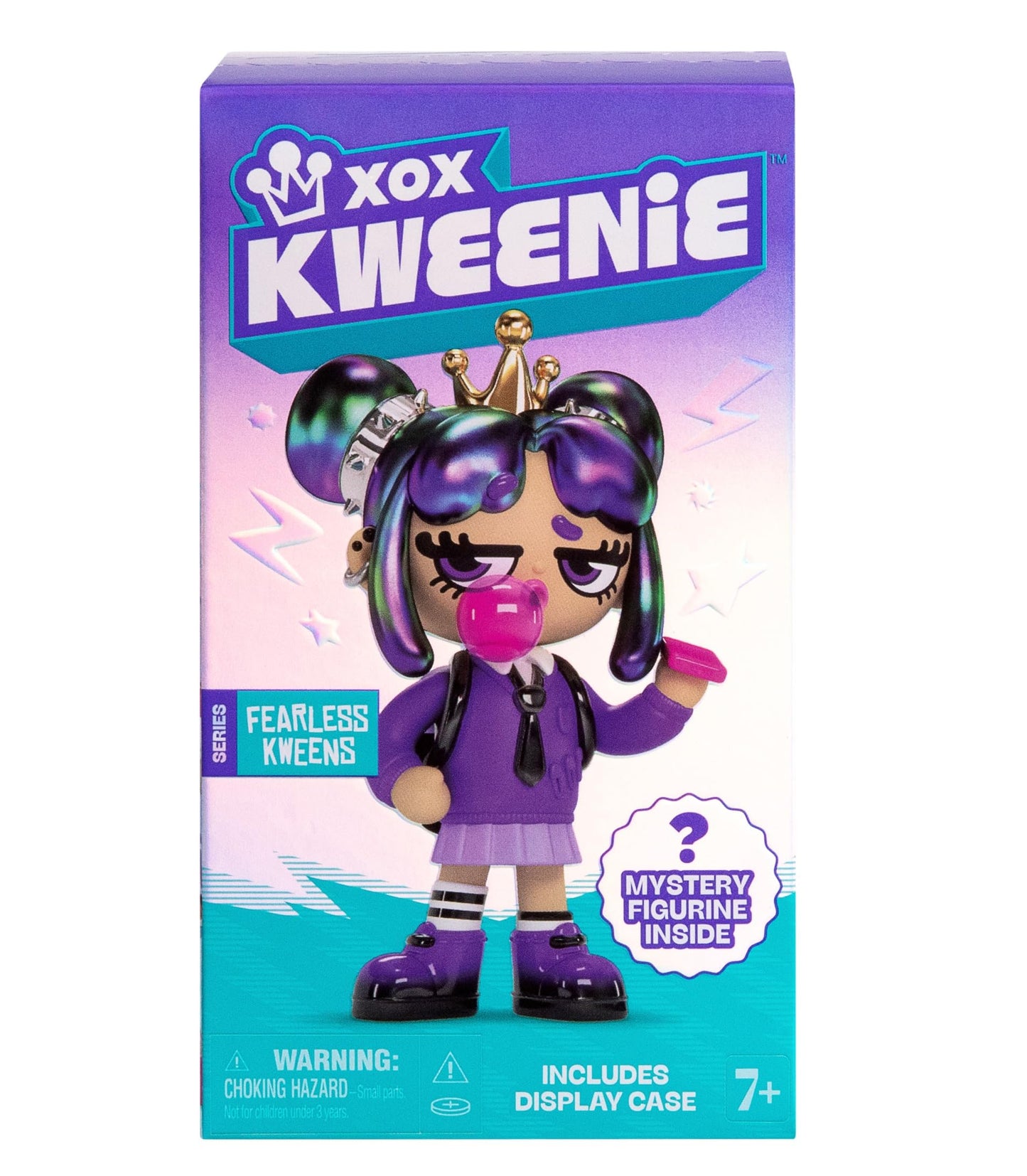 XOX KWEENIE Fearless Kweens Series Premium Figurine and Display Case
