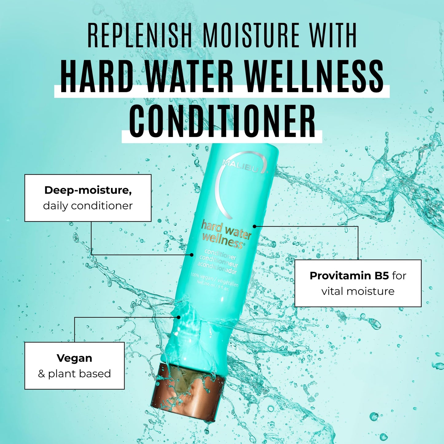 Malibu C Hardwater Wellness Conditioner