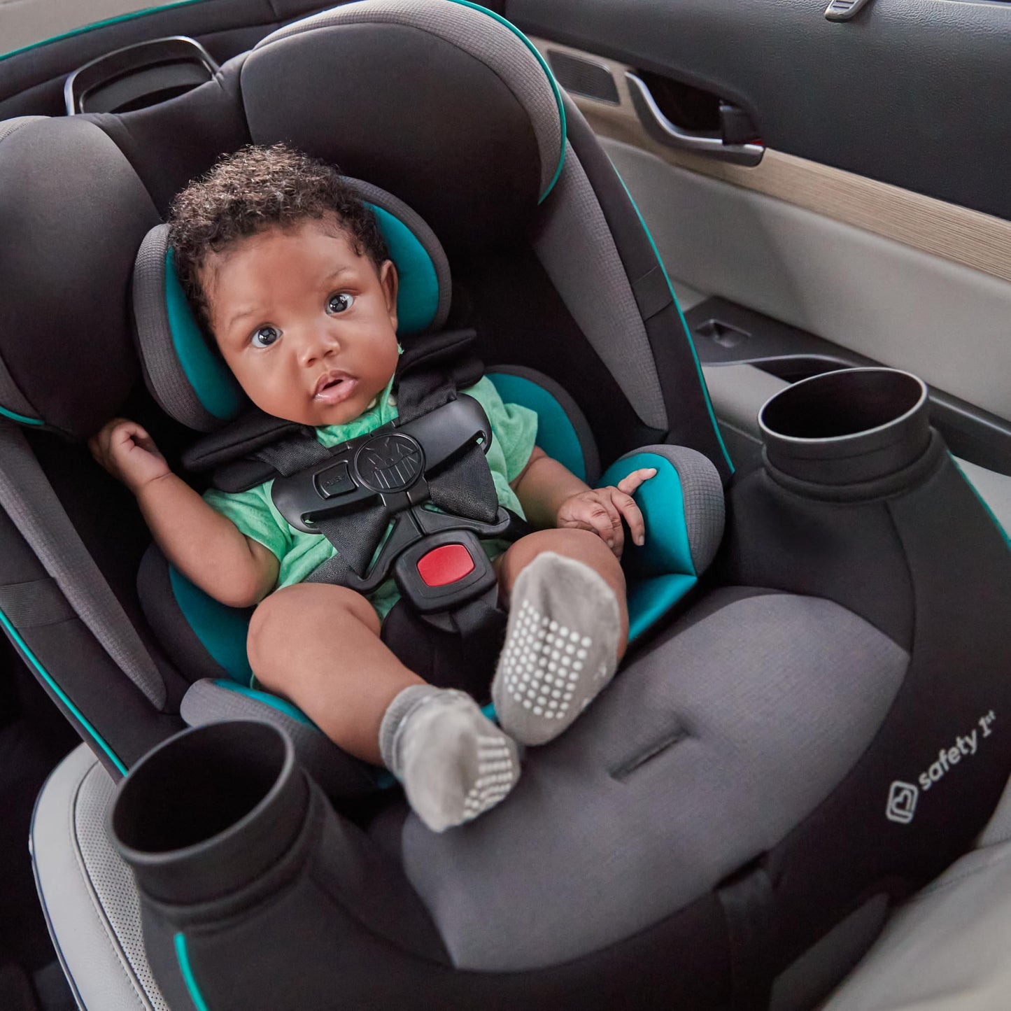 Safety 1st Grow and Go Convertible Car Seat, Black Phantom
