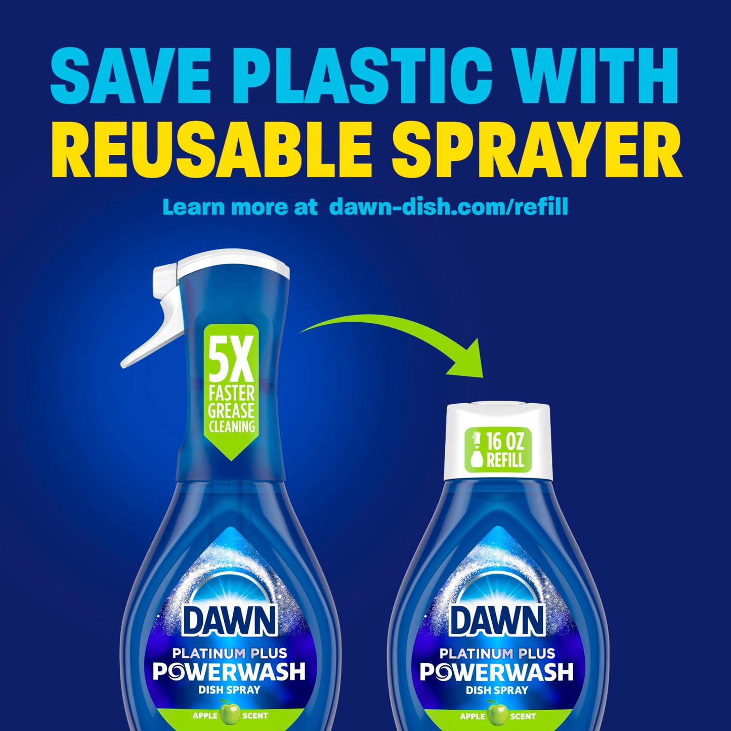 Dawn Powerwash Apple Dish Spray