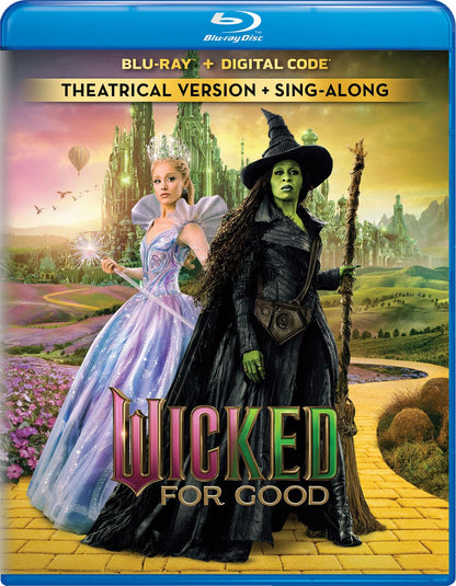 Wicked & Wicked: For Good (Blu-ray + Digital) 2 Movie Combo