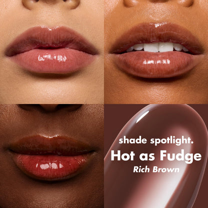 E.l.f. Glow Reviver Lip Oil Hot as Fudge