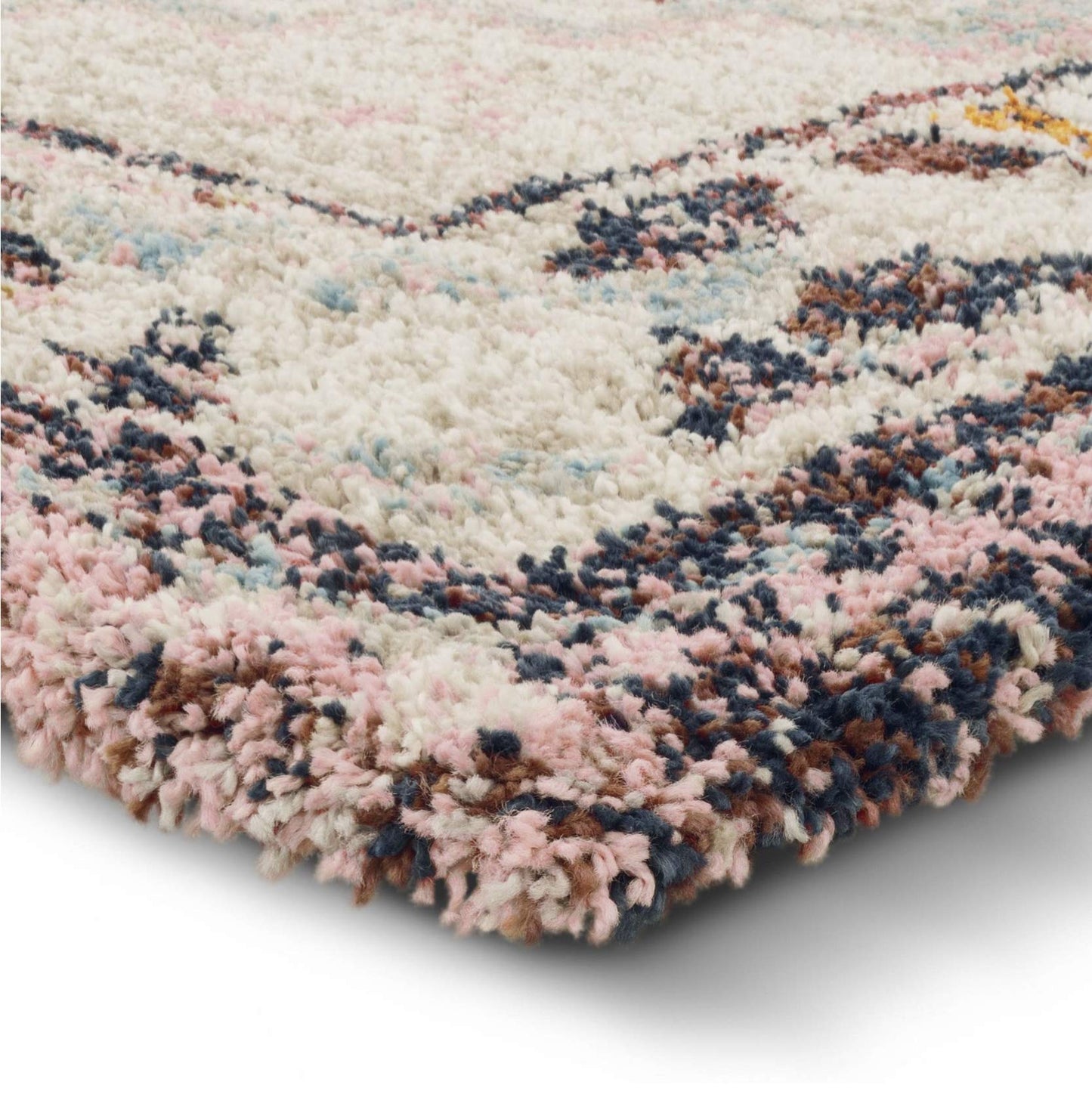 Opalhouse 5’ x 7’ Indoor Geometric Shag Woven Area Rug