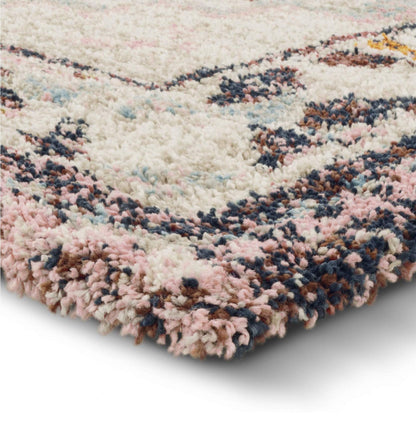 Opalhouse 5’ x 7’ Indoor Geometric Shag Woven Area Rug