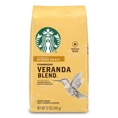 Starbucks Veranda Blend Whole Bean Coffee 12 oz (BB Jul 30 202630)