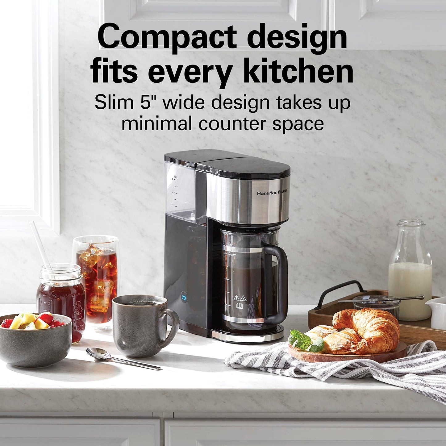 Hamilton Beach Home Barista 7-in-1 Small Coffee Maker  (Open Box)