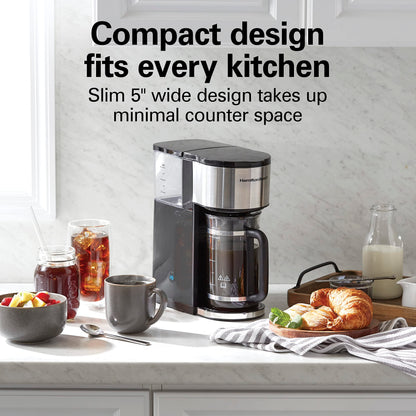 Hamilton Beach Home Barista 7-in-1 Small Coffee Maker  (Open Box)