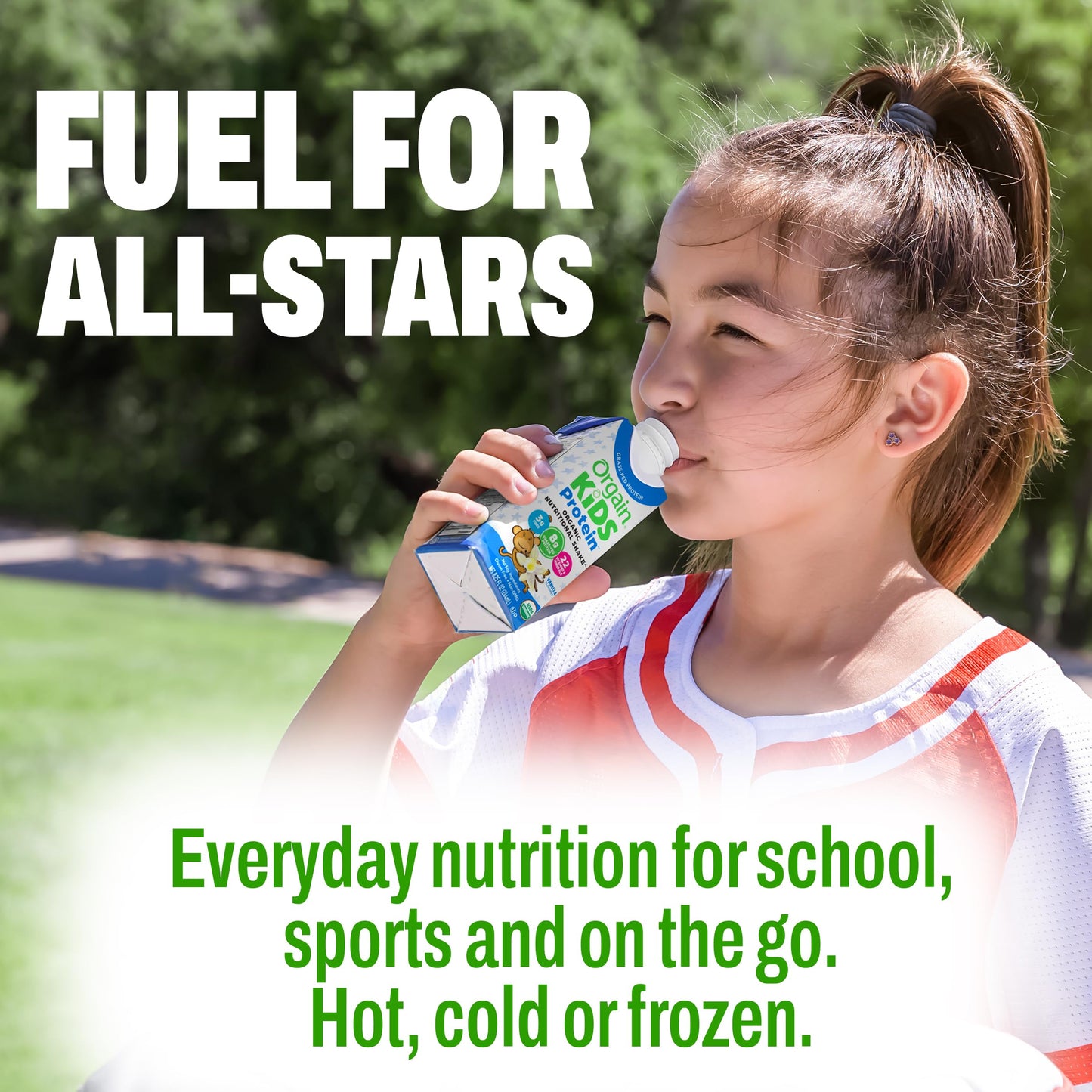 Orgain Kids Nutritional Protein Shakes Vanilla 8.25oz 12pk (Exp. 12/14/2026)