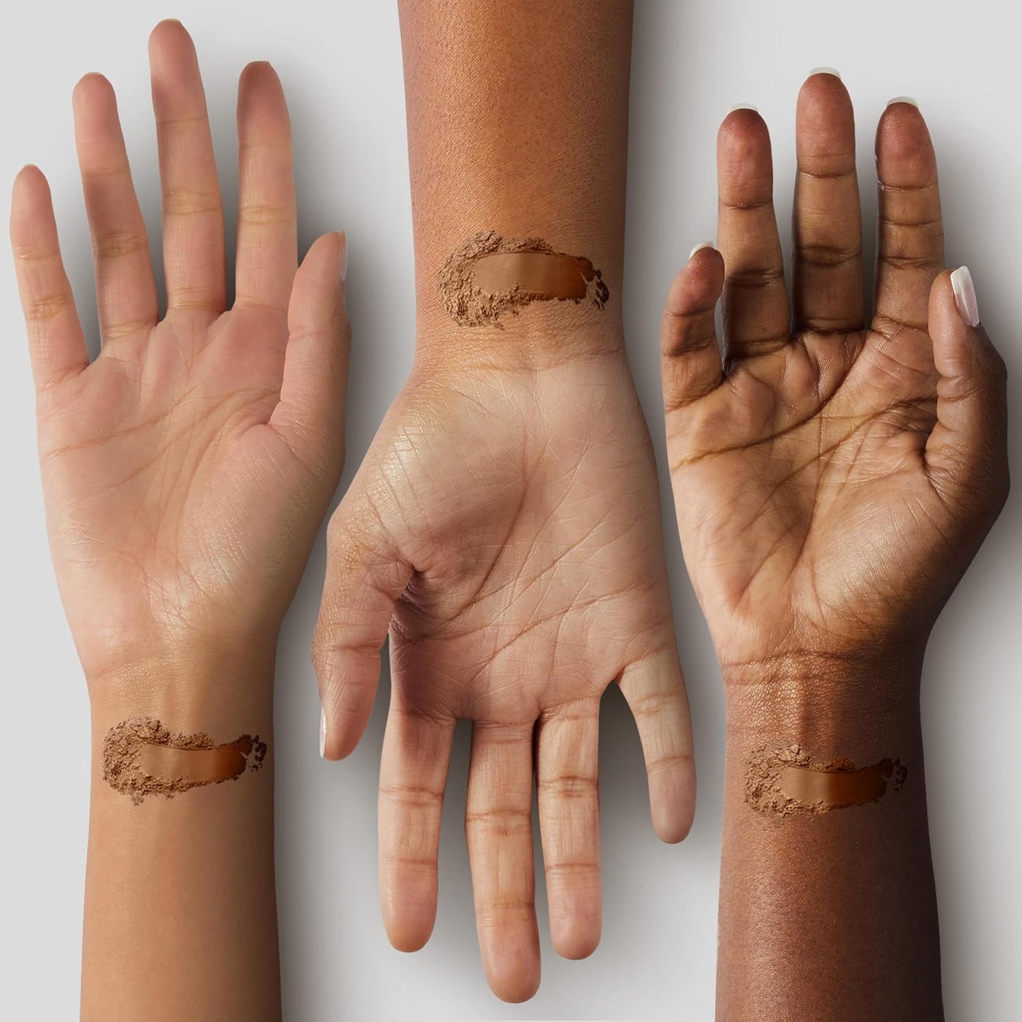 Black Radiance Pressed Powder, Pigment-Rich Matte Finish for Light Skin Tones, Oil-Absorbing Compact with Mirror & Sponge - Golden Almond