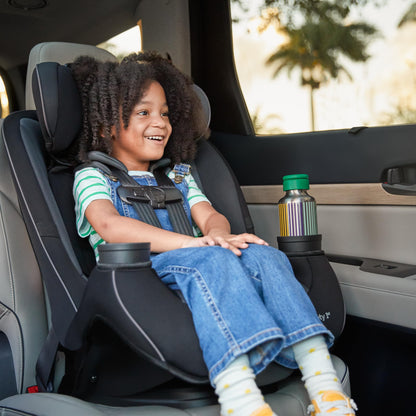 Safety 1st Grow and Go Convertible Car Seat, Black Phantom