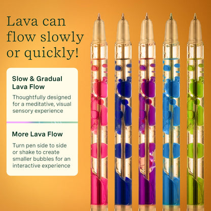 Lifelines Scented Lava Gel Pen Set, 2-Pack