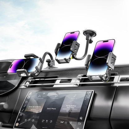 Bracketron TripGrip 2-in-1 Car Phone Holder Mount for Windshield and Vent