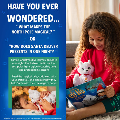Elf Pets: An Arctic Fox Tradition - Storybook Included - Damaged Packaging