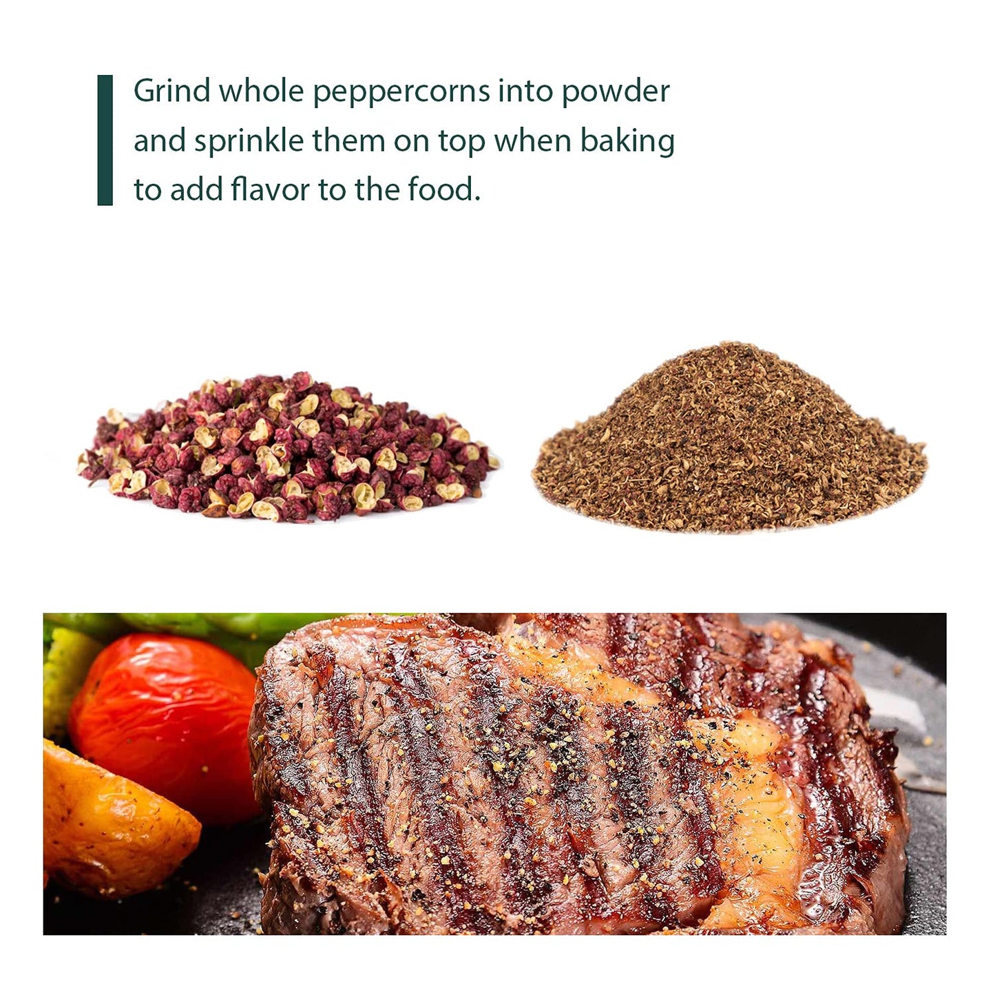 Soeos Sichuan Peppercorns, 8oz (BB Jun 26 2027)