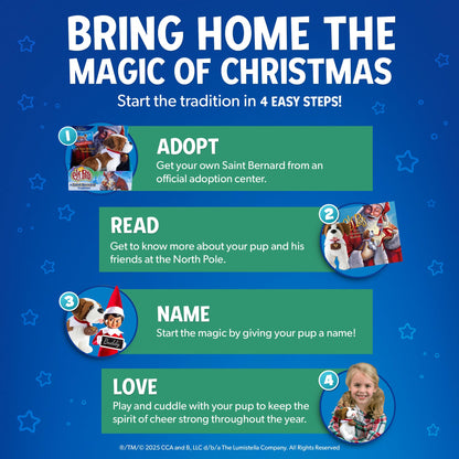 Elf Pets: a Saint Bernard Tradition – Includes St. Bernard Plush and Storybook