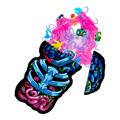 Treasure X Mini Alien Dissection, Dissect the 8" (20cm)