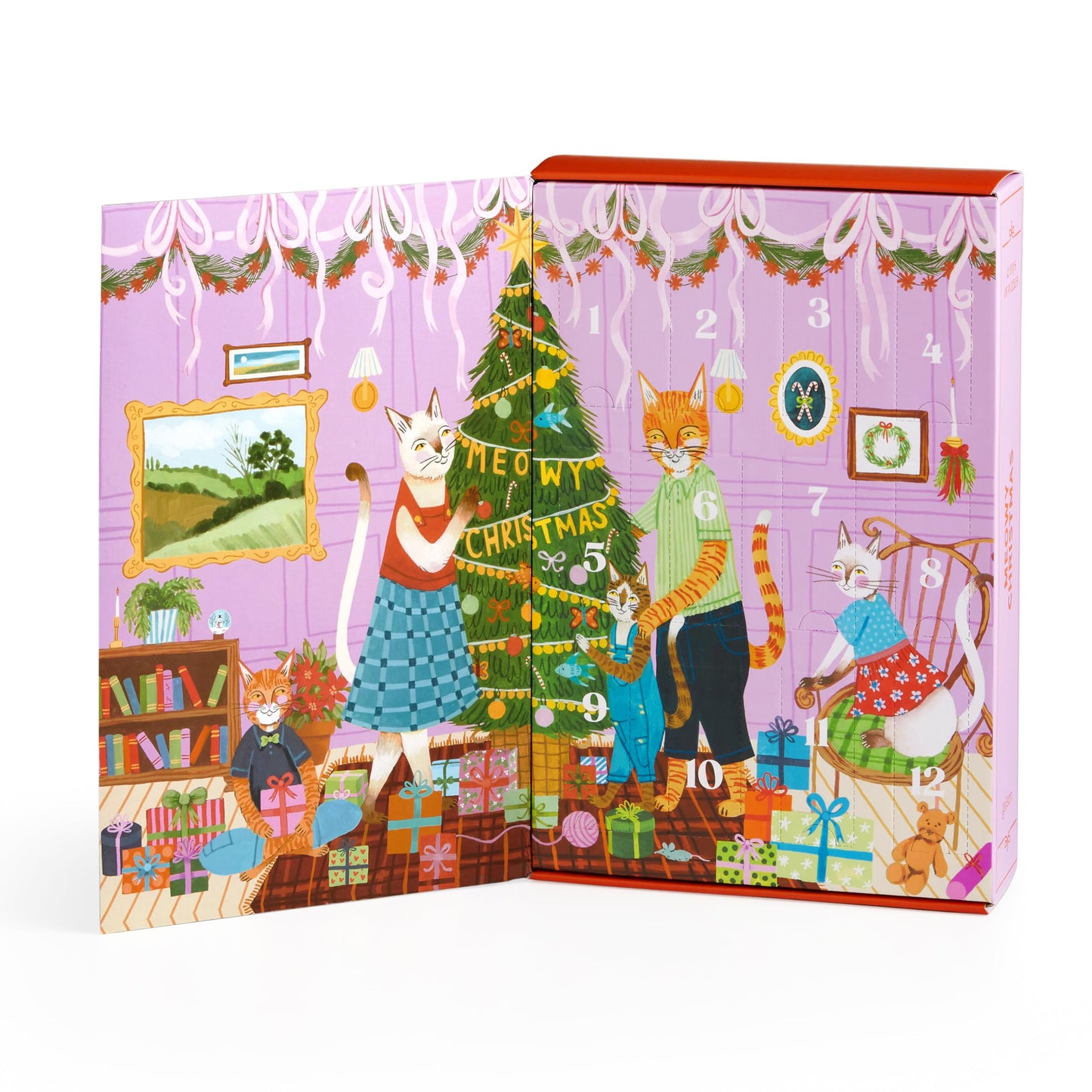 Galison Meowy Christmas 12 Days of Puzzles