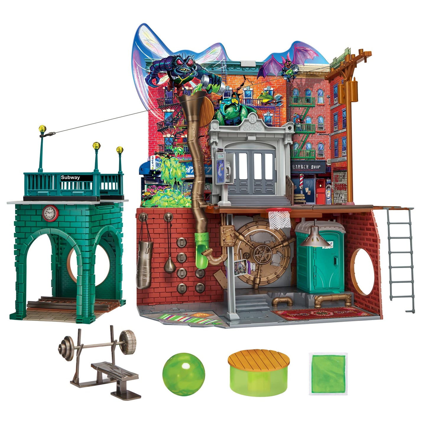 Mutant Mayhem Sewer Lair Playset