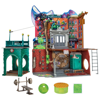Mutant Mayhem Sewer Lair Playset