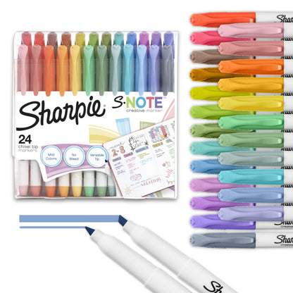 Sharpie Chisel Tip 24 Count