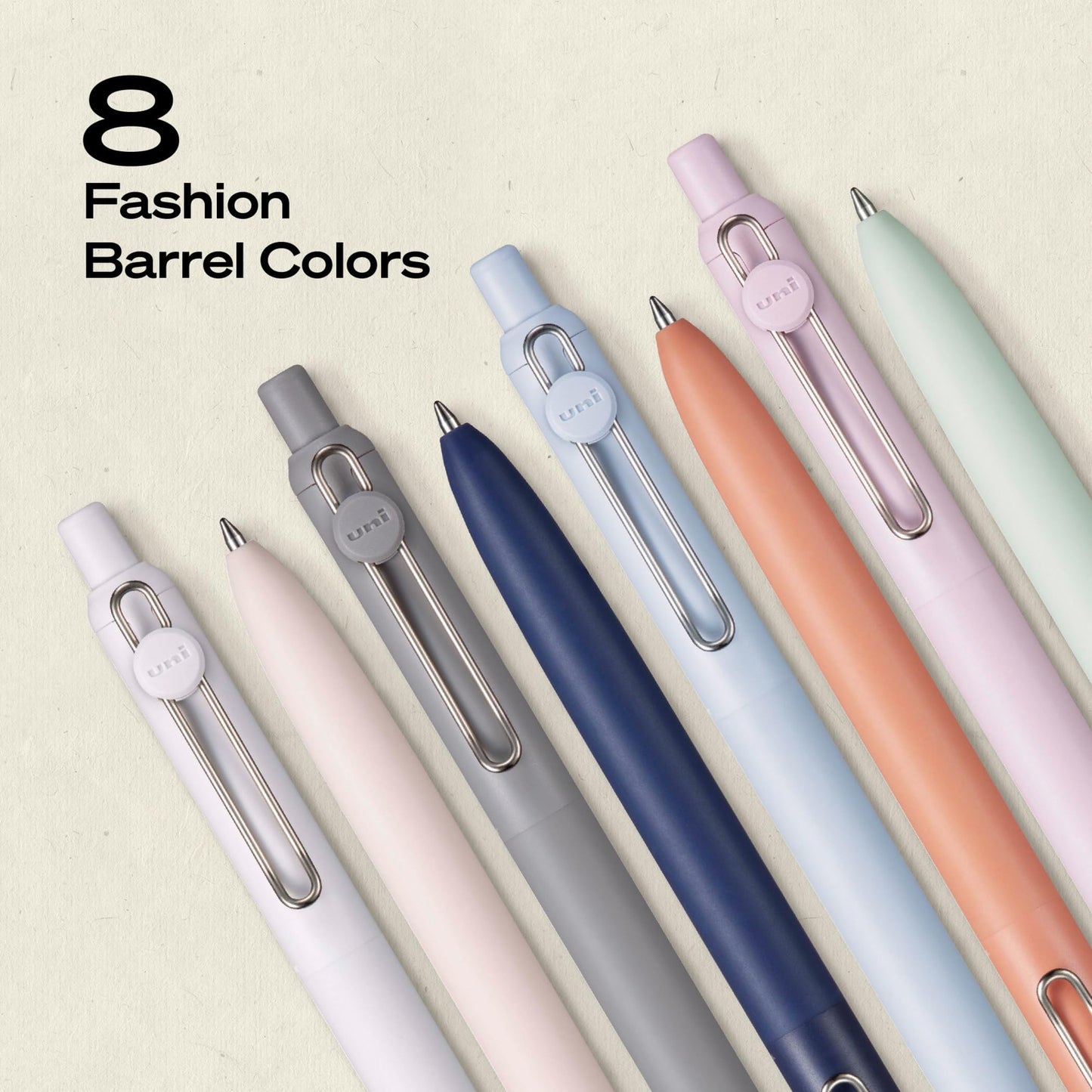 Uniball™ Zento Retractable Gel Pens 8pk