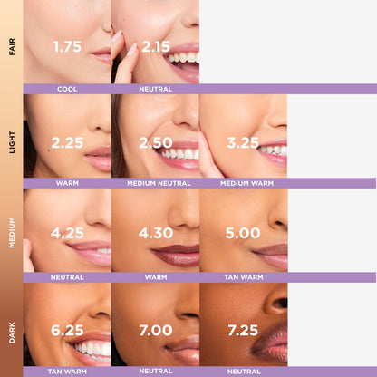 HALEYS Re-form Luminous Skin Foundation, Medium 2.15 oz