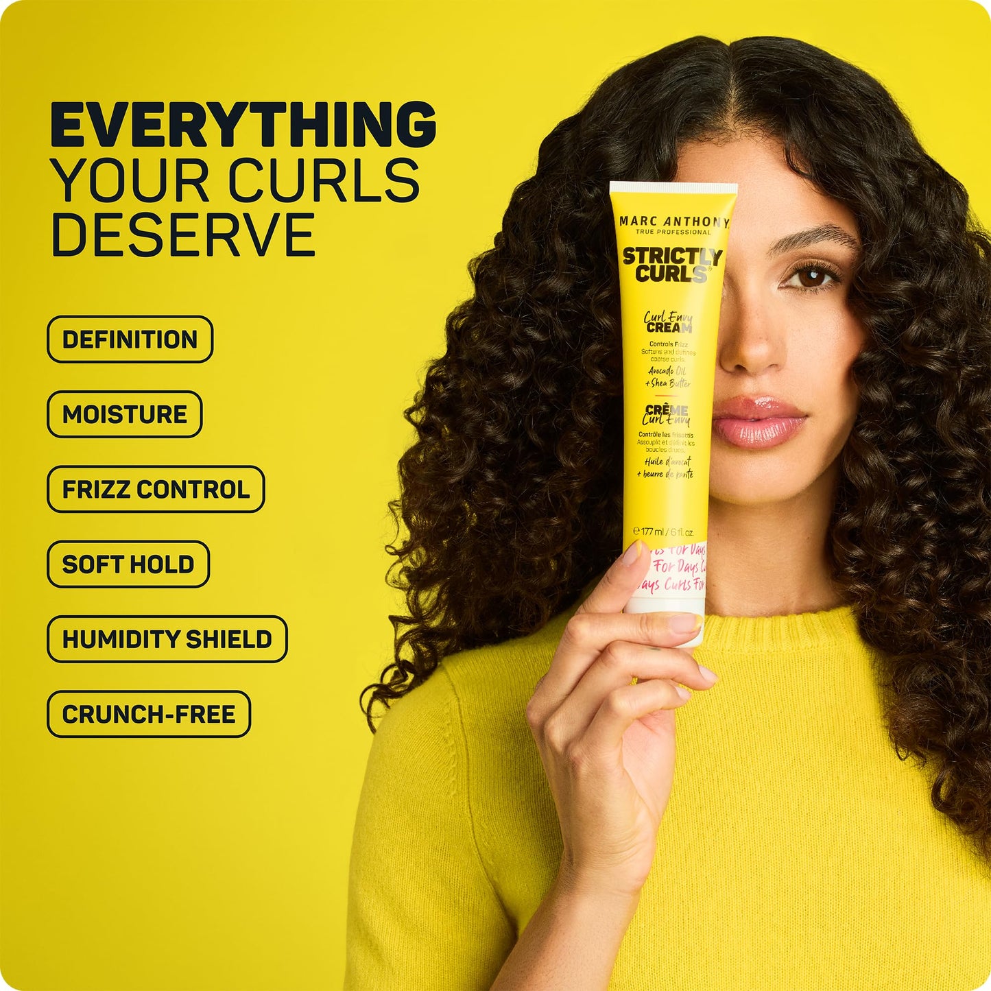 Marc Anthony Curl Defining Styling Cream for Curly Hair