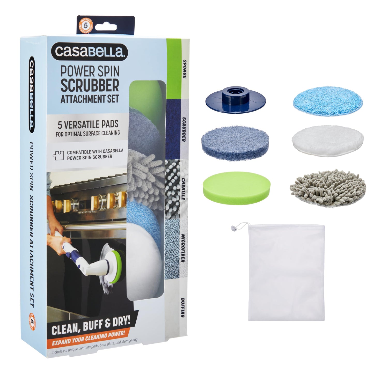Casabella Power Spin Attachment Set (Damaged Box)