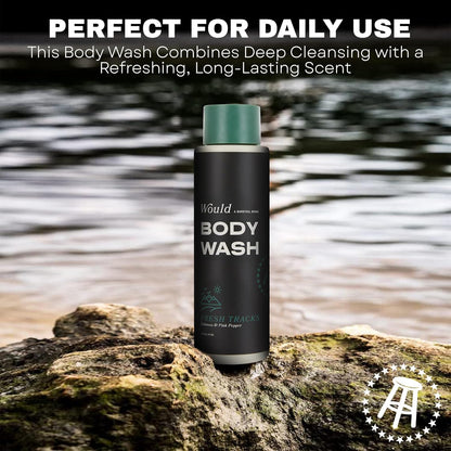 Would Men's Body Wash - 16.00 fl oz Moisturizing Dry Skin Formula - Oakmoss & Pink Pepper