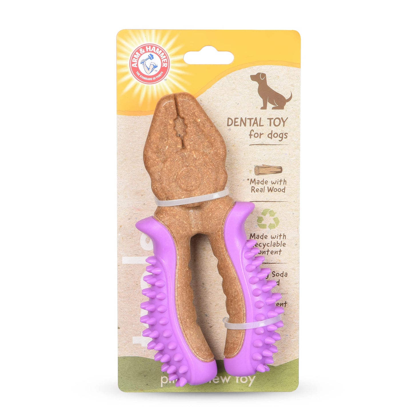 Wood Blend Pliers Chew Toy for Dogs