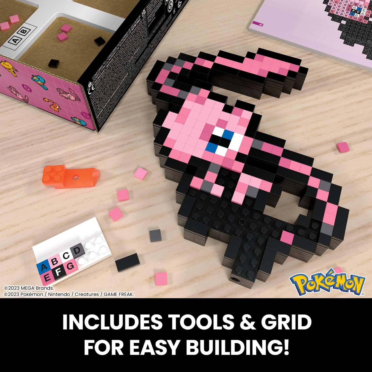 MEGA Pokemon Mew 434 Piece Building Set