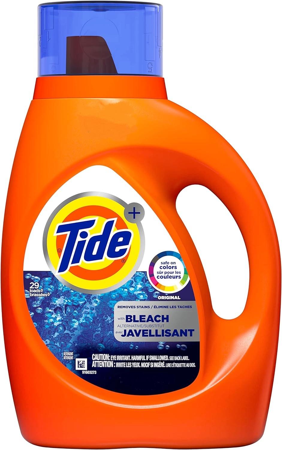 Tide, Original Bleach Liquid Laundry Detergent (Packaging Color Faded)