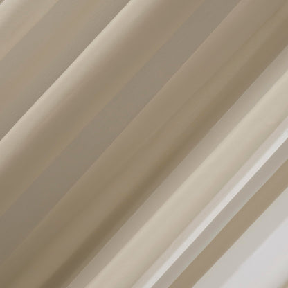 Rod Pocket Curtain Panel Beige, 59" x 95"
