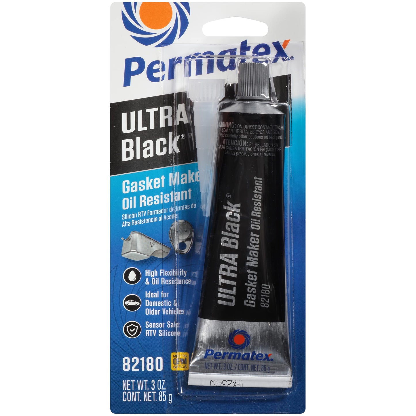 Permatex Ultra Black Gasket Maker 3.35 oz