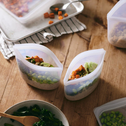 Silicone Reusable Food Storage Bowl