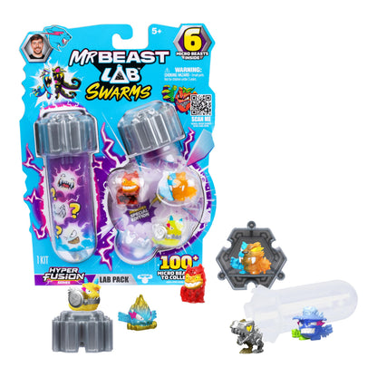 MrBeast Lab Swarms Series 3, Hyper Fusion Series, 6 Pack
