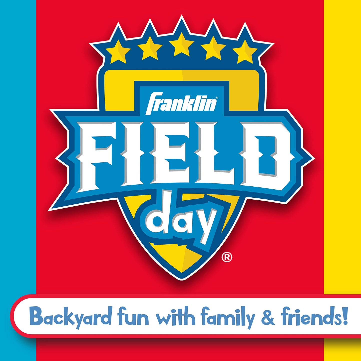 Franklin Field Day Deluxe Tic Tac Toe Racing for Kids and Adults