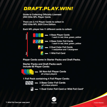 UNO Elite NFL Draft Pack Cards