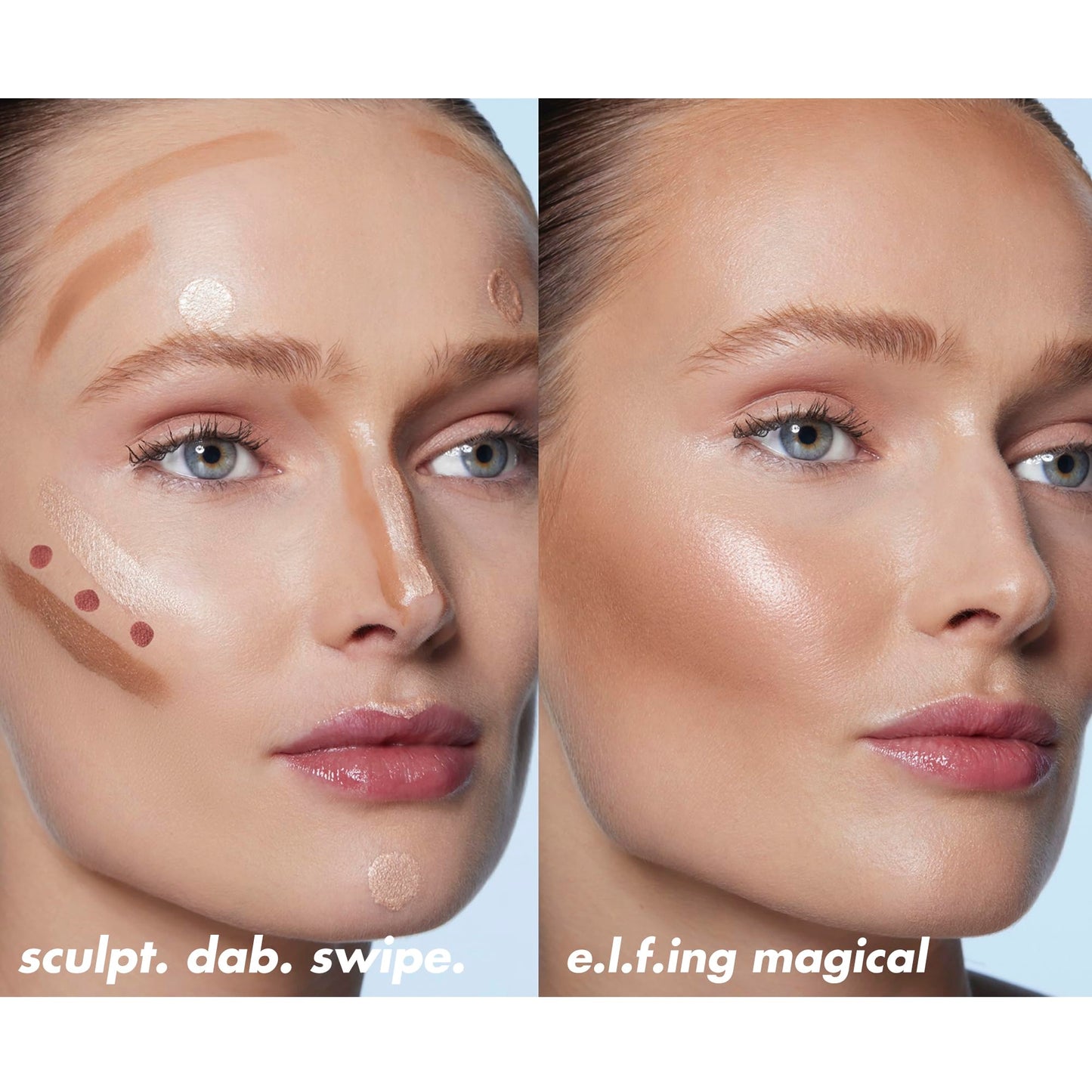 E.l.f. Halo Glow Highlight Beauty Wand Pink Prism