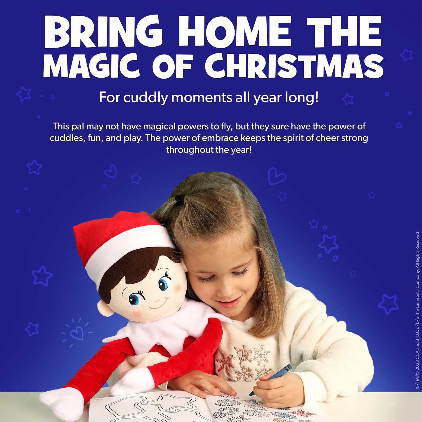 The Elf on the Shelf Plushee Pals Boy Light Tone Elf