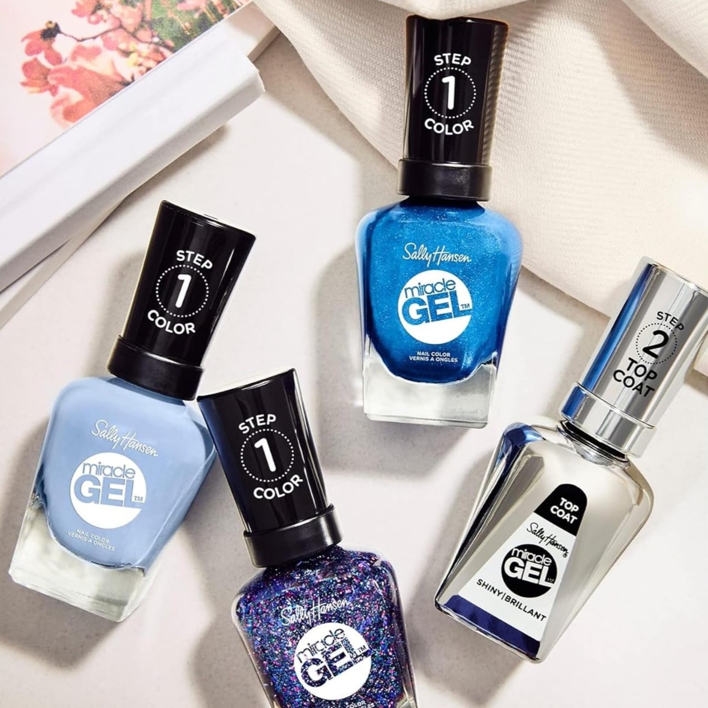 Miracle Gel Nail Color Polish Tidal Wave 619