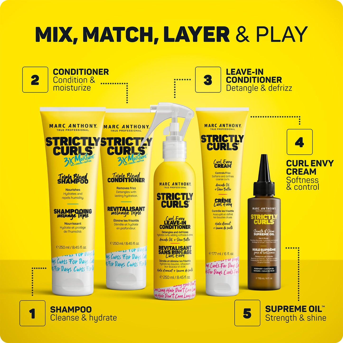 Marc Anthony Curl Defining Styling Cream for Curly Hair