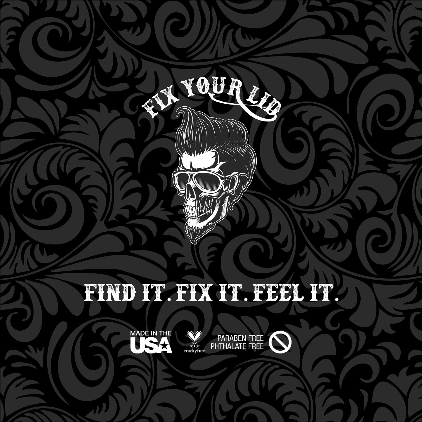 Fix Your Lid Ultra Light Pomade for Men, Low Hold Low Shine, 3.75 oz