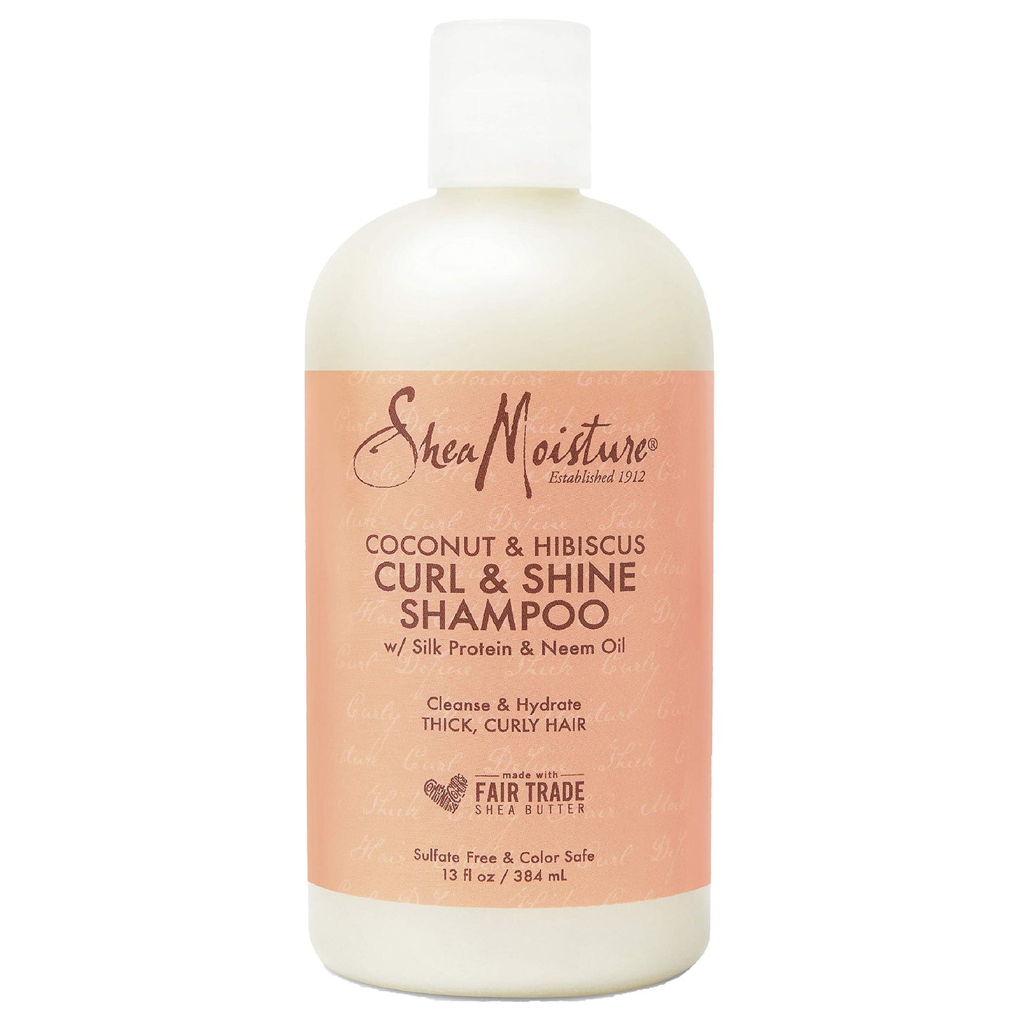 SheaMoisture Coconut & Hibiscus Curl & Shine Shampoo 13 oz