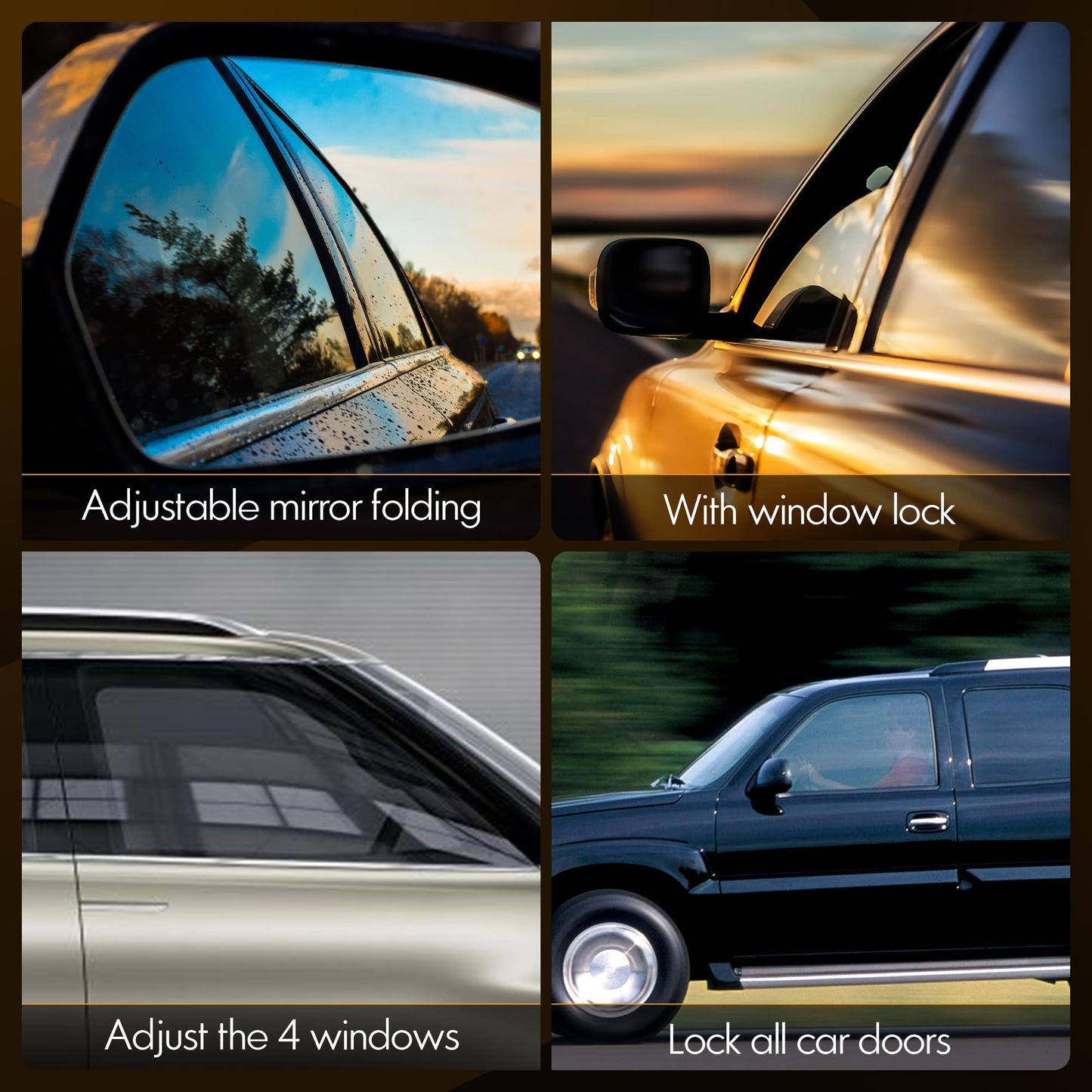 Front Driver Side Power Window Switch and Door Lock \