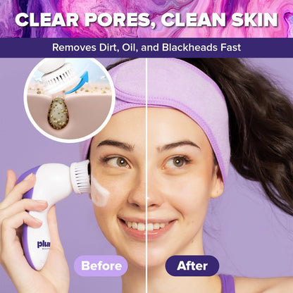 Plum Beauty Electric Facial Cleansing Brush Rechargeable