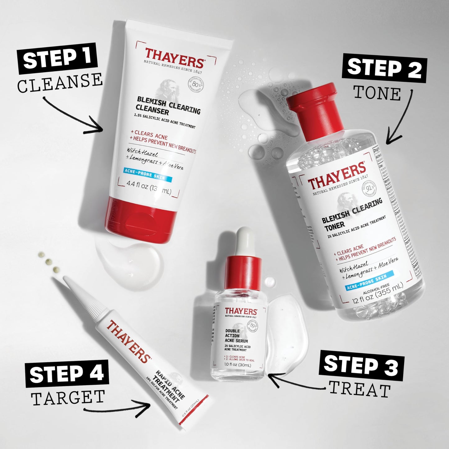 Thayers Double Action Acne Serum with Salicylic Acid